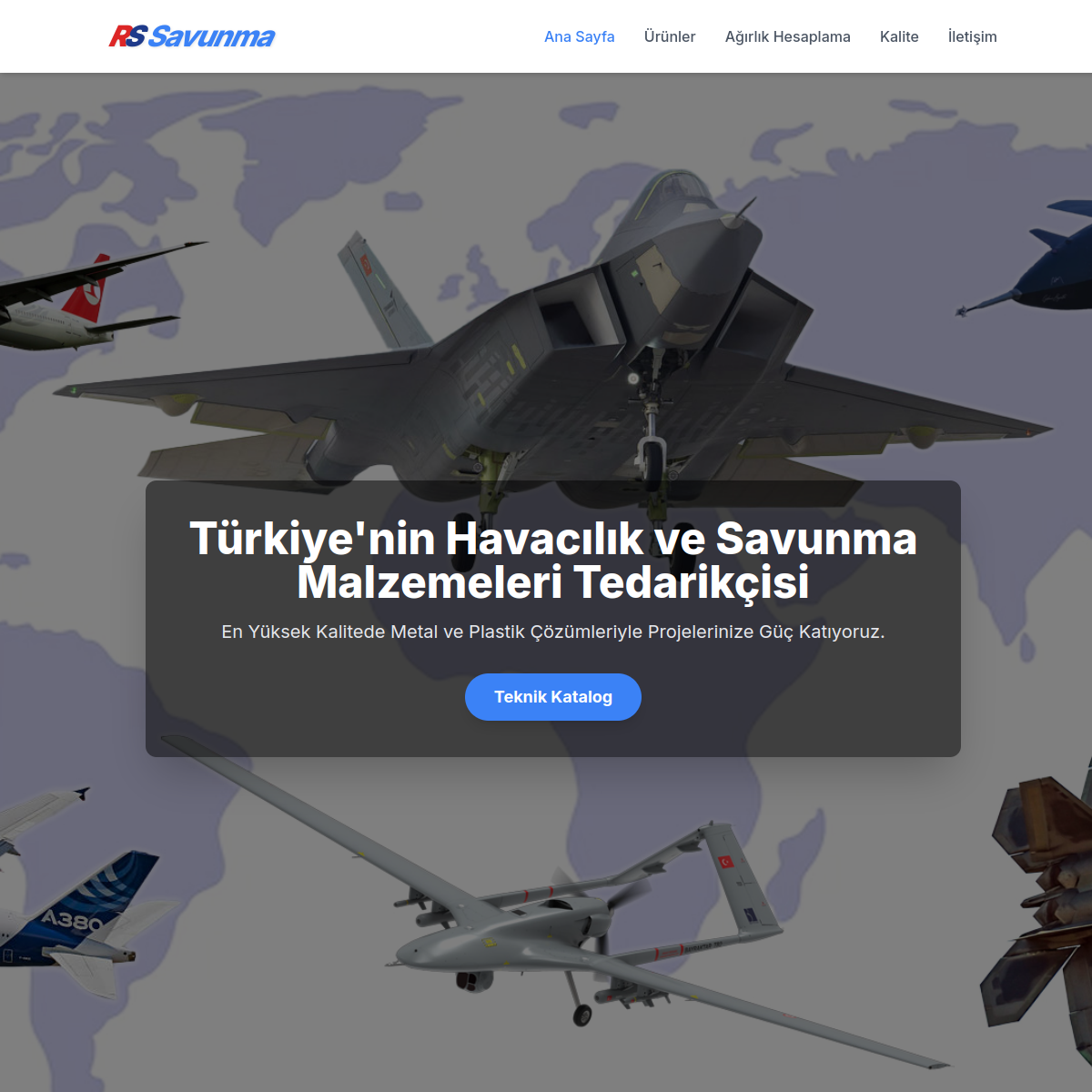 RS Savunma Web Sitesi